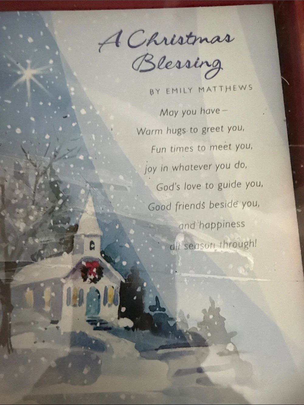 Holiday Greeting Card Set with Dalmatian Sled Design and Winter Church Cards
